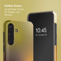 Selencia Vivid Rückabdeckung mit MagSafe Samsung Galaxy S25 - Gradient Olive Dust