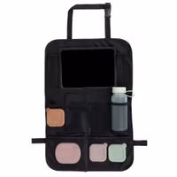 imoshion Autositz Organizer für Kinder – 9 Fächer - Inklusive Tablet-Halter – Schwarz