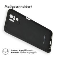 imoshion TPU Color Cover Xiaomi Redmi Note 10 (4G) / Note 10S - Schwarz