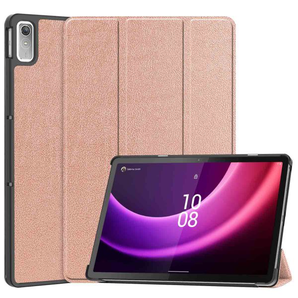 imoshion Trifold Klapphülle für das Lenovo Tab P11 (2nd gen) - Rose Gold