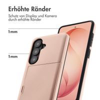 imoshion Backcover mit Kartenfach Samsung Galaxy S26 Plus - Rose Gold