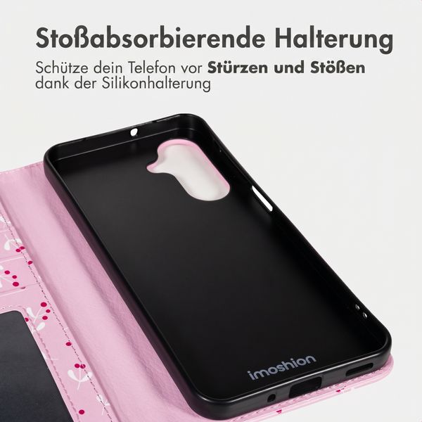 imoshion Design Klapphülle Samsung Galaxy A17 (5G) / (4G) - Blush Berries