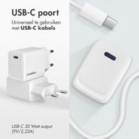 imoshion 20 Watt Ladegerät | USB-C - Weiß