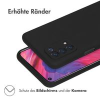 imoshion Color TPU Hülle für das Oppo A74 (5G) / A54 (5G) - Schwarz