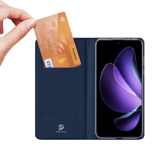 Dux Ducis Slim TPU Klapphülle für das Oppo Reno 13 Pro - Dunkelblau