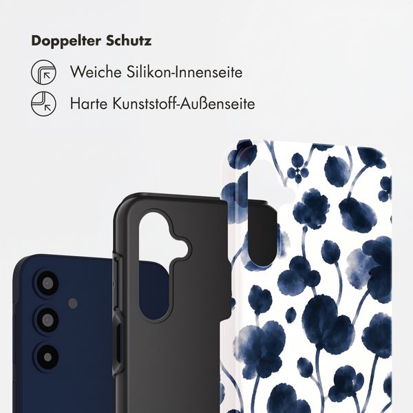 Selencia Vivid Back Cover Samsung Galaxy A16 - Midnight Blossom