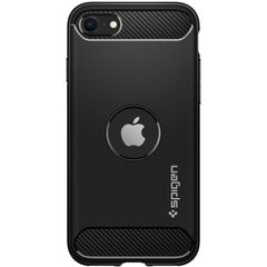 Spigen Rugged Armor Case für Apple iPhone SE (2022 / 2020) - Schwarz