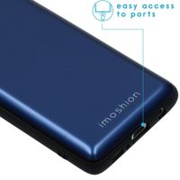 imoshion Backcover mit Karteninhaber Samsung Galaxy S10 - Dunkelblau