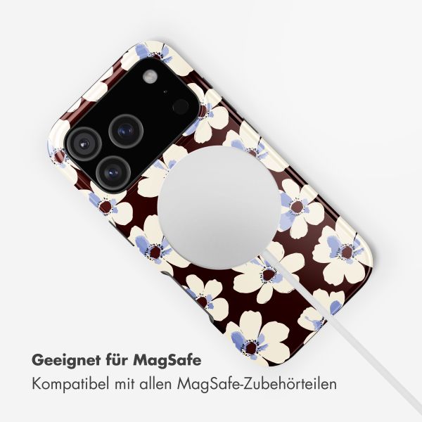 Selencia Vivid Rückabdeckung mit MagSafe Apple iPhone 17 Pro - Choco Flower Pop