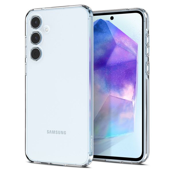 Spigen Liquid Crystal Case für das Samsung Galaxy A55- Crystal Clear