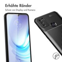 imoshion Carbon-Hülle für das Motorola Moto G50 - Schwarz