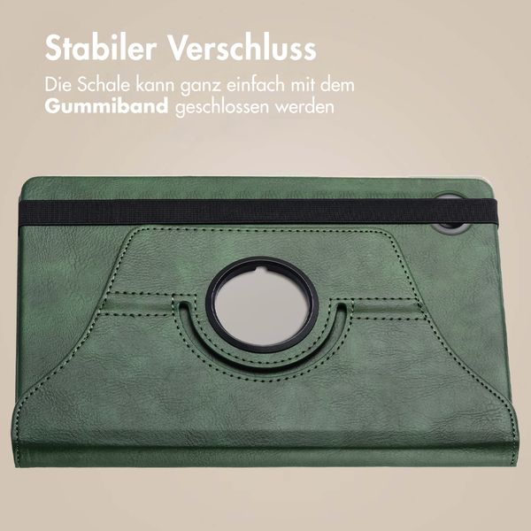 imoshion 360° drehbare Klapphülle Samsung Galaxy Tab A11 - Grün