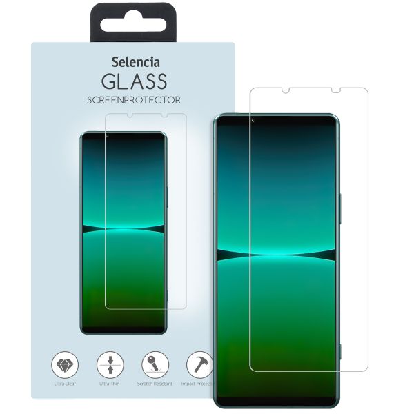 Selencia Displayschutz aus gehärtetem Glas für das Sony Xperia 5 IV