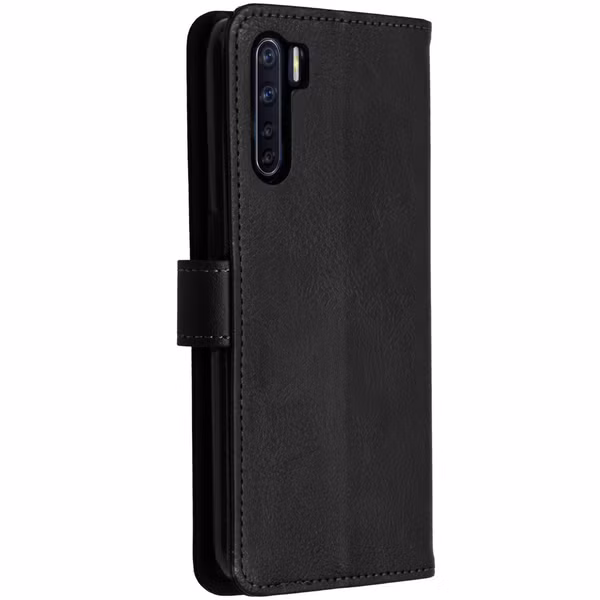 imoshion Luxuriöse Klapphülle Oppo Reno3 / A91 - Schwarz