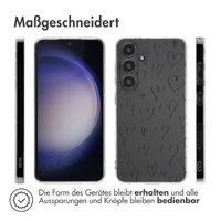 imoshion Design Hülle Samsung Galaxy S24 - Hearts