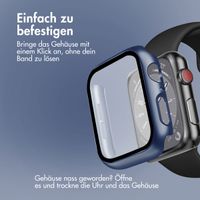 imoshion Full Cover Hard Case für Apple Watch Series 4 / 5 / 6 / SE - 44 mm - Dunkelblau