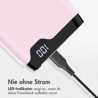 imoshion Powerbank - 20.000 mAh - Schnelles Aufladen und Power Delivery - Rosa