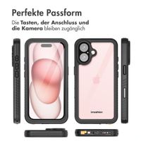 imoshion Wasserdichte 360 Hülle Apple iPhone 16 - Schwarz