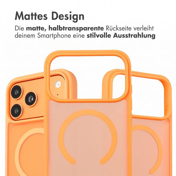 imoshion Color Guard Back Cover mit MagSafe Apple iPhone 18 Pro / 17 Pro - Orange
