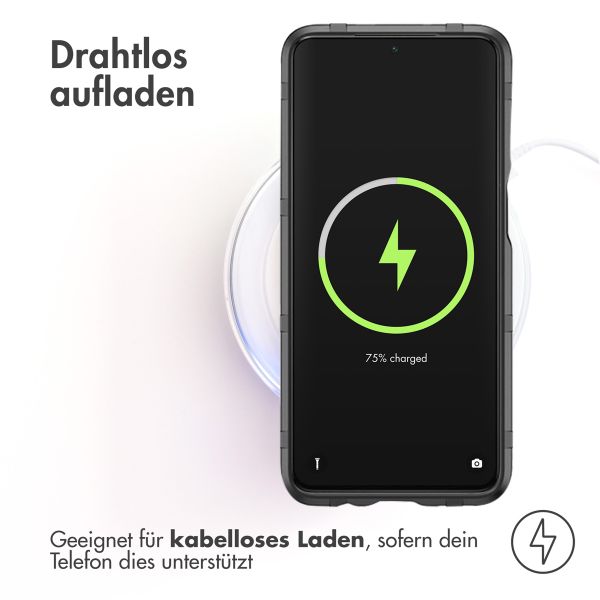 imoshion Rugged Shield Backcover für das Motorola Moto G42 - Schwarz