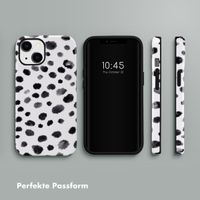 Selencia Vivid Tough Back Cover für das iPhone 14  - Trendy Leopard