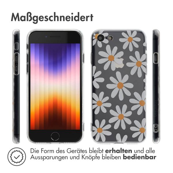 imoshion Design Hülle für das iPhone SE (2022 / 2020) / 8 / 7 - Daisy flower