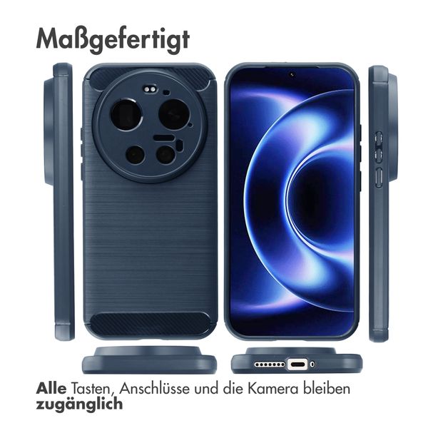 imoshion Brushed Back Cover Xiaomi 17 Ultra - Dunkelblau