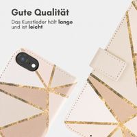 imoshion Design Klapphülle Apple iPhone 17e / 16e - Beige Graphic
