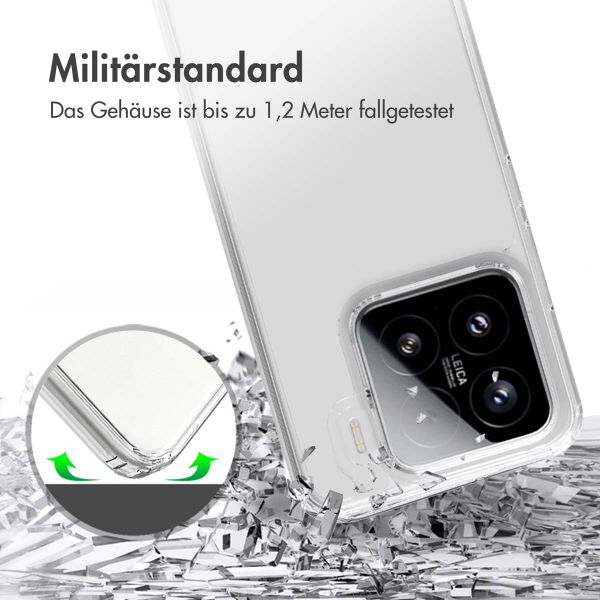 Accezz Xtreme Impact Case für das Xiaomi 15 - Transparent