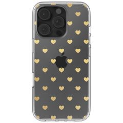 imoshion Design Hülle Apple iPhone 16 Pro - Golden Hearts