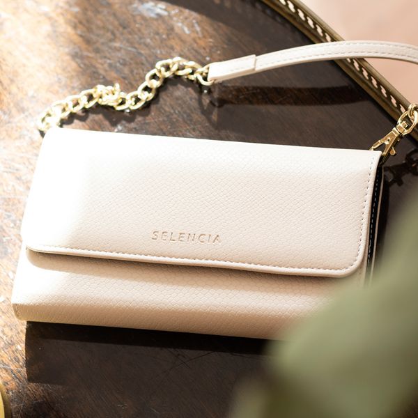 Selencia Clutch Klapphülle mit herausnehmbarem Backcover iPhone 12 (Pro)