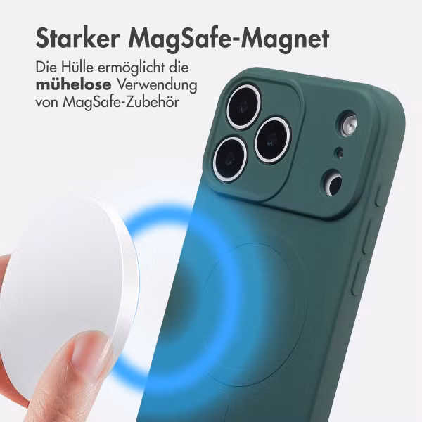 imoshion Color Back Cover mit MagSafe Apple iPhone 17 Pro Max - Dunkelgrün