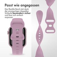 imoshion Silikon-Armband⁺ für  Apple Watch Series 1 t/m 9 / SE (38/40/41 mm) | Series 10 / 11 (42 mm) - Größe S/M - Mauve