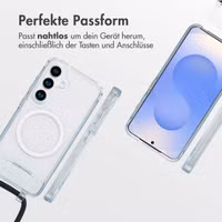 imoshion MagSafe Hülle mit abnehmbarem Band für das Samsung Galaxy S24 / S25 - Transparant