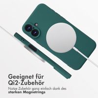 imoshion Color Back Cover mit MagSafe Apple iPhone 16 Plus - Dunkelgrün