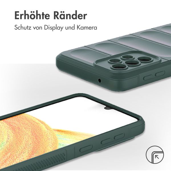 imoshion EasyGrip Back Cover für das Samsung Galaxy A33 - Dunkelgrün