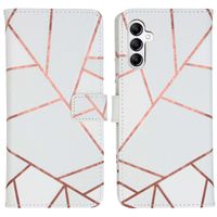 imoshion Design TPU Klapphülle Samsung Galaxy A14 (5G) - White Graphic
