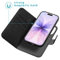 imoshion Entfernbare 2-1 Luxus Klapphülle Apple iPhone 17 - Schwarz