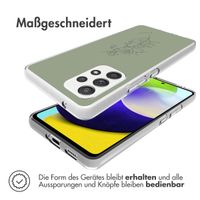 imoshion Design Hülle für das Samsung Galaxy A53 - Floral Green