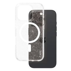 PanzerGlass CARE Star Lit Case MagSafe für das iPhone 16 Pro - Weiß