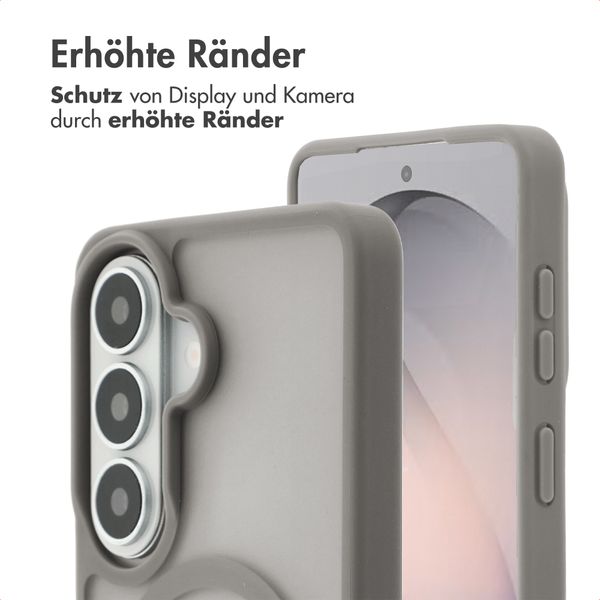 imoshion Color Guard Back Cover mit MagSafe Samsung Galaxy S26 - Grau