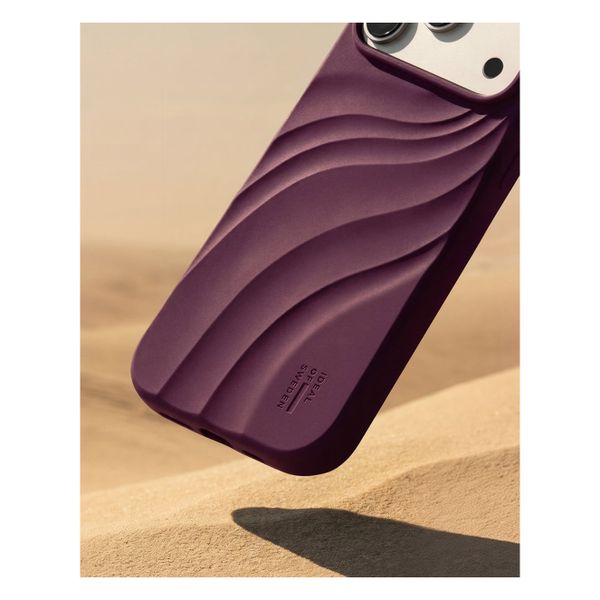 iDeal of Sweden Soft Swirl Silicone MagSafe Hülle Apple iPhone 17e / 16e / 15 / 14 / 13 - Velvet Plum