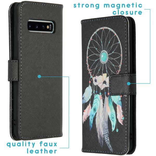 imoshion Design TPU Klapphülle Samsung Galaxy S10 - Dreamcatcher