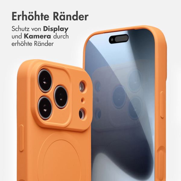 imoshion Color Back Cover mit MagSafe Apple iPhone 17 Pro - Neon Orange
