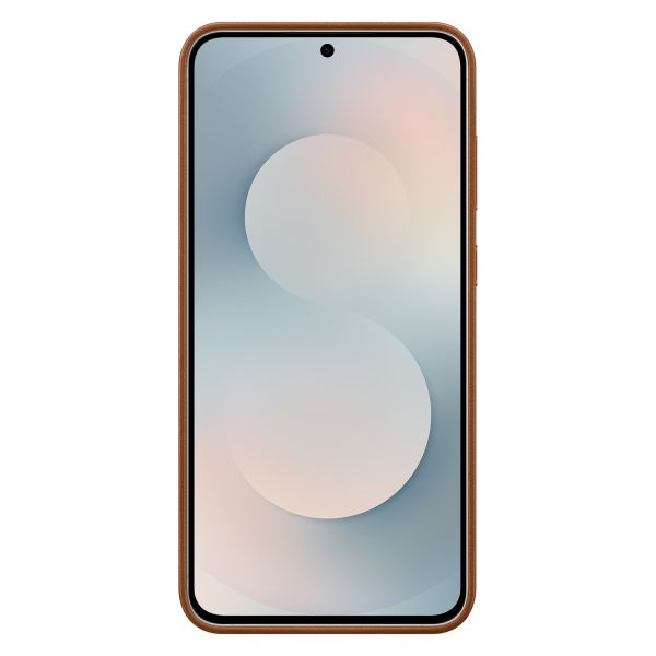 Samsung Original KindSuit Vegan Leather Case Samsung Galaxy S25 FE - Tan