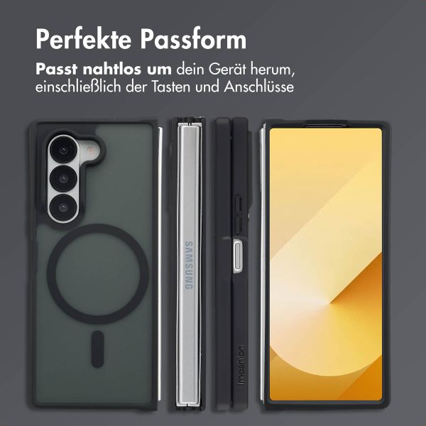 imoshion Color Guard Back Cover mit MagSafe für das Samsung Galaxy Z Fold 6 - Schwarz