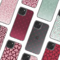 imoshion Design Hülle Apple iPhone 15 - Crush Check Coral Dust