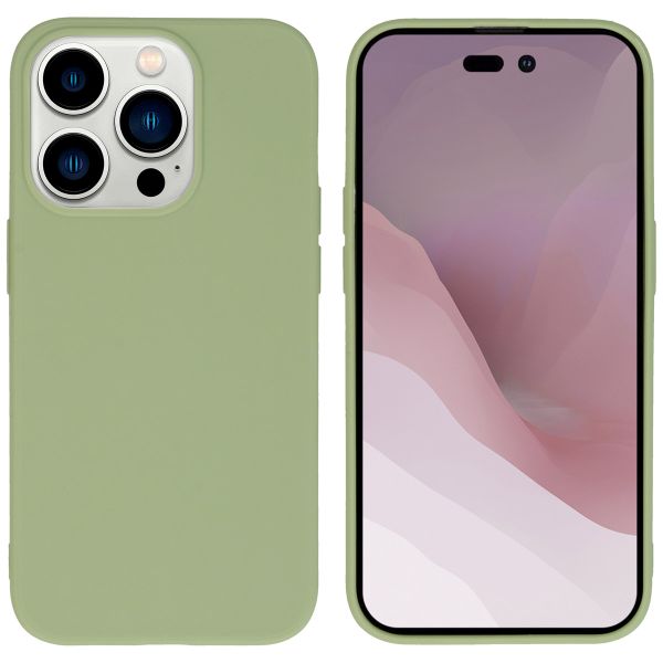 imoshion Color TPU Hülle für das iPhone 14 Pro - Olive Green