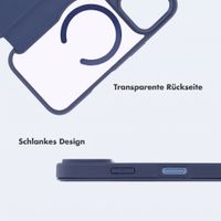 imoshion Transparente Bookcase mit MagSafe Apple iPhone 18 Pro / 17 Pro - Blau