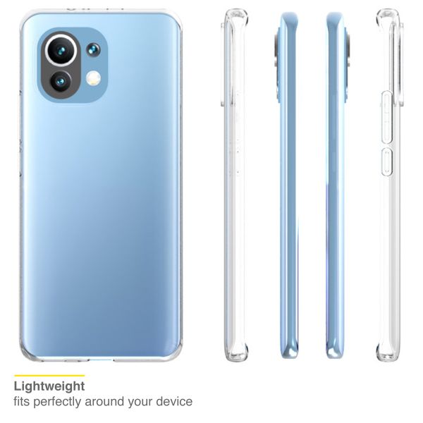Accezz Clear TPU Backcover Xiaomi Mi 11 - Transparent